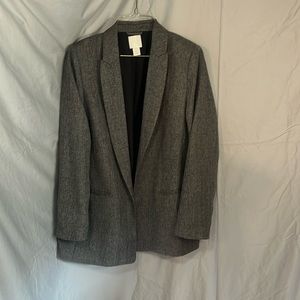 H&M blazer grey sz 12